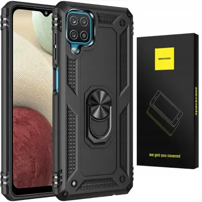 OVITEK SPACECASE ZA TELEFON SAMSUNG GALAXY A12 ČRN