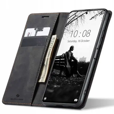 SPACECASE OVITEK DENARNICA GALAXY NOTE 10 LITE ČRNA ZA SAMSUNG