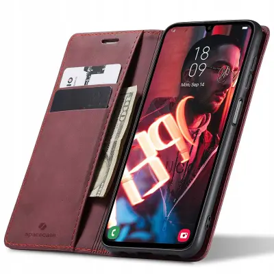 SPACECASE OVITEK DENARNICA ZA SAMSUNG GALAXY A24 RDEČ