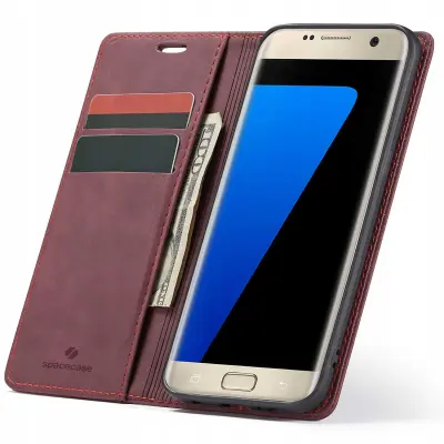 SPACECASE OVITEK DENARNICA GALAXY S7 EDGE ZA SAMSUNG RDEČ