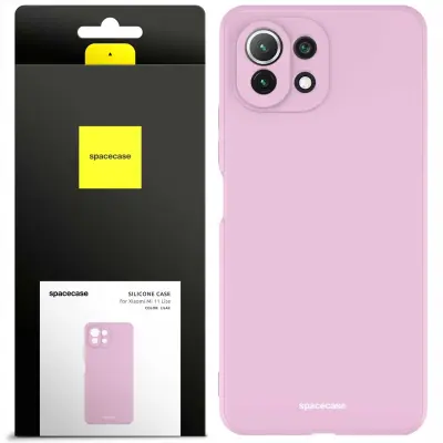 SILIKONSKI OVITEK SPACECASE ZA XIAOMI MI 11 LITE LILAC