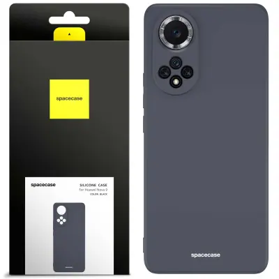 OVITEK SPACECASE SILIKONSKI OVITEK ZA HUAWEI NOVA 9 ČRN