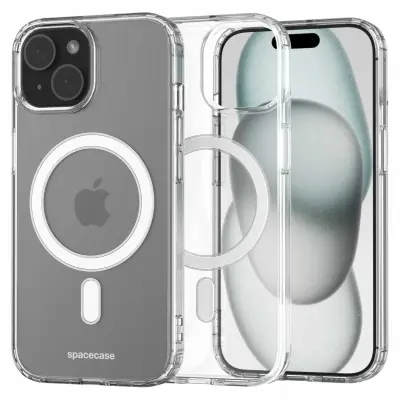 OVITEK SPACECASE CLEAR MAG ZA IPHONE 15 PLUS ZA MAGSAFE PROZOREN