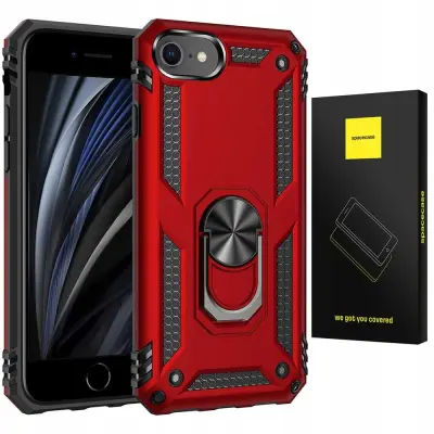 SPACECASE OVITEK RING NX OVITEK ZA IPHONE 6 7 8 SE RDEČ