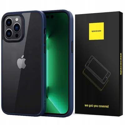 SPACECASE OVITEK OHIŠJE ZA IPHONE 14 PRO MORNO MODER
