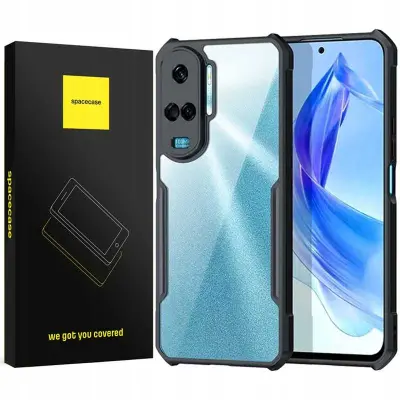 OVITEK SPACECASE CASE ZA HONOR 90 LITE S TRDIM OVITKOM ČRNO