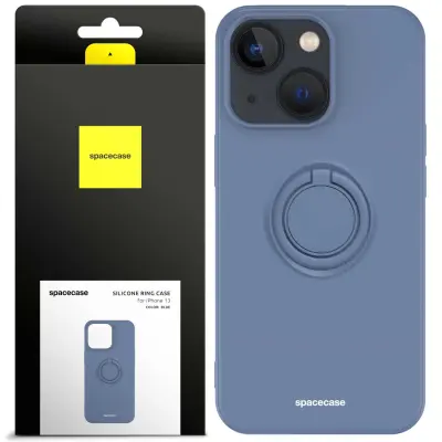 SPACECASE OVITEK SILIKONSKI OVITEK OBROČ ZA IPHONE 13 MODER
