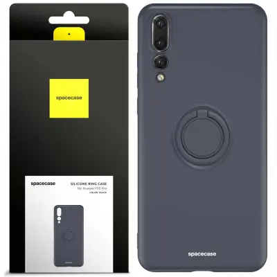 SILIKONSKI OVITEK SPACECASE ZA HUAWEI P20 PRO ČRN