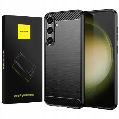 SPACECASE OVITEK CARBON COVER ZA SAMSUNG GALAXY S24+ ČRN