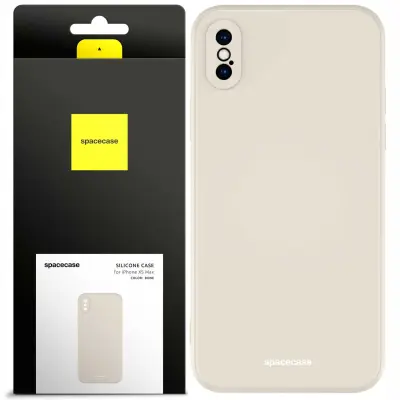 SILIKONSKI OVITEK SPACECASE ZA IPHONE XS MAX BONE