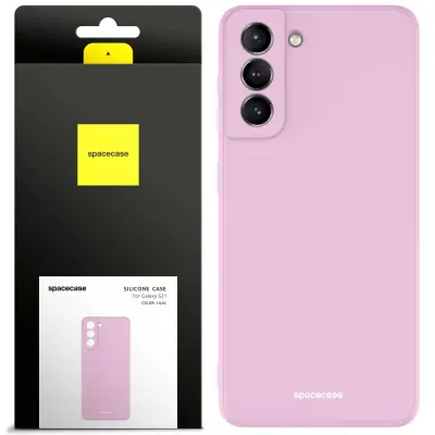 SPACECASE SILIKONSKI OVITEK GALAXY S21 LILAC ZA SAMSUNG WELCOME
