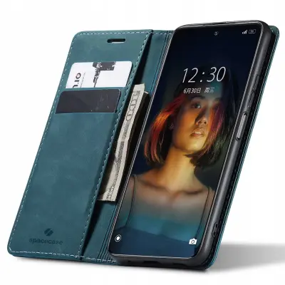 OVITEK DENARNICA SPACECASE ZA XIAOMI REDMI NOTE 10 PRO MODRA