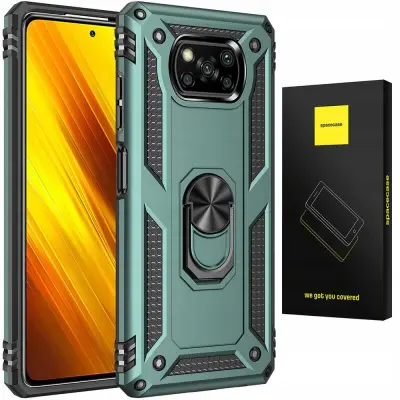 SPACECASE OVITEK RING NX OVITEK ZA POCO X3 NFC PRO ZELEN
