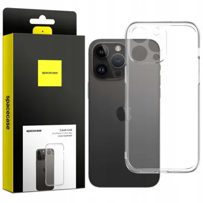 OVITEK SPACECASE CLEAR ZA IPHONE 14 PRO MAX, PROZOREN, ZAŠČITNI