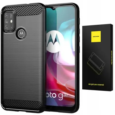 SPACECASE OVITEK ZA MOTOROLA MOTO G10 G30 CARBON BLACK