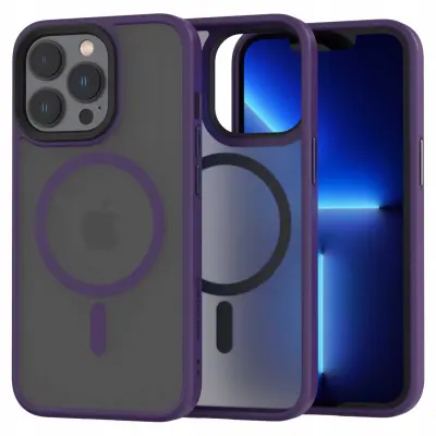 OVITEK SPACECASE CASE HYBRID MAG ZA IPHONE 13 PRO VIJOLIČEN