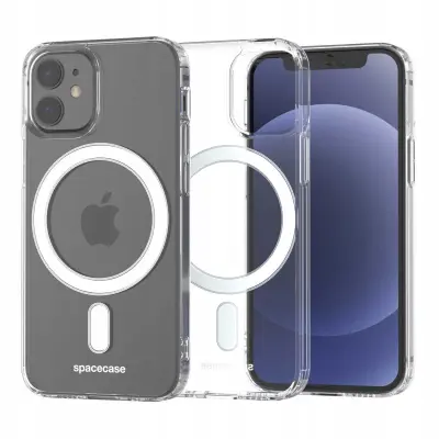 OVITEK SPACECASE CLEAR MAG ZA IPHONE 12 MINI, PROZOREN, ZAŠČITNI