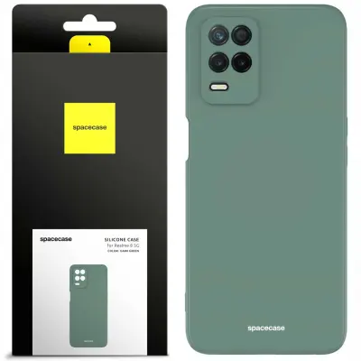 SILIKONSKI OVITEK SPACECASE ZA REALME 8 5G OVITEK ZELENI POKROV