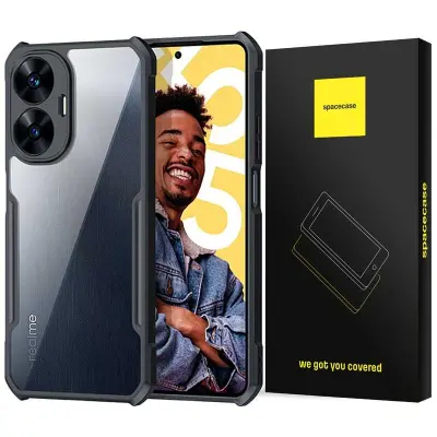 OVITEK SPACECASE OVITEK ZA TELEFON REALME C55 BEETLE ČRN