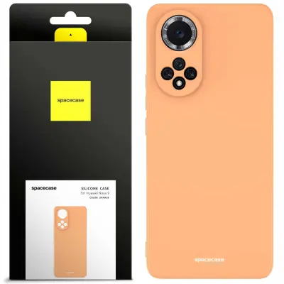 SILIKONSKI OVITEK SPACECASE ZA HUAWEI NOVA 9 ORANŽ