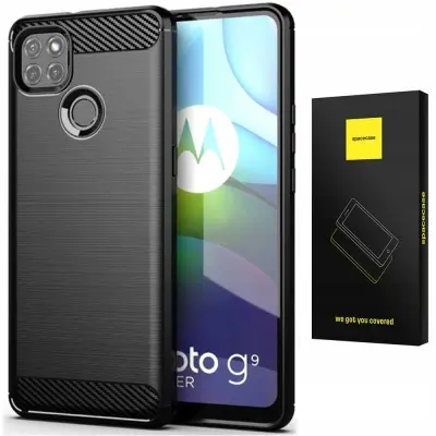 SPACECASE CARBON OVITEK ZA MOTOROLA G9 POWER BLACK