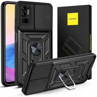 OVITEK SPACECASE OVITEK ZA XIAOMI REDMI NOTE 10 5G POCO M3 PRO ČRN