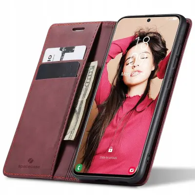 SPACECASE OVITEK GALAXY S21 FE RDEČA ZA TELEFON SAMSUNG
