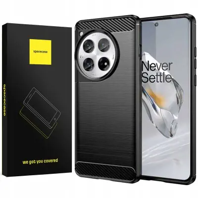 SPACECASE OVITEK CARBON COVER ZA ONEPLUS 12 ČRNO TPU ZAŠČITA