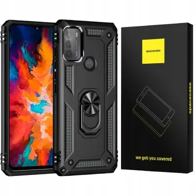 OVITEK ZA OVITEK SPACECASE RING NX ZA MOTOROLA MOTO G50 ČRN