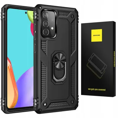 SPACECASE OVITEK ZA SAMSUNG GALAXY A52 5G BLACK RING NX