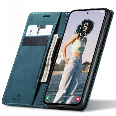 SPACECASE DENARNICA ZA GALAXY A32 5G OVITEK MODRA