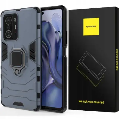 SPACECASE X-RING OVITEK ZA TELEFON XIAOMI 11T 11T PRO MODRA