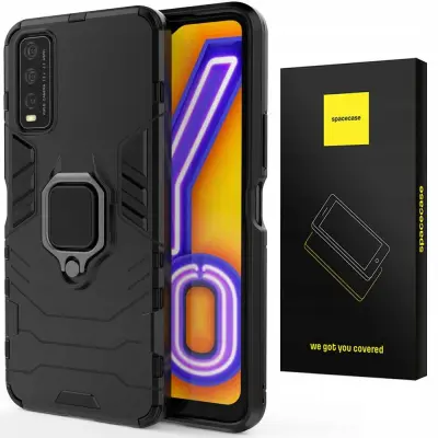 SPACECASE OVITEK ZA VIVO Y11S Y20S X-RING ČRN