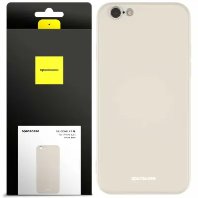 SILIKONSKI OVITEK SPACECASE ZA IPHONE 6 6S ZAŠČITA TELEFON BONE