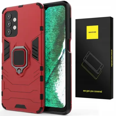 OVITEK SPACECASE CASE ZA SAMSUNG GALAXY A32 5G X-RING RDEČ