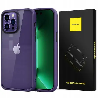 OVITEK SPACECASE OVITEK ZA IPHONE 14 PRO MAX METRO VIJOLIČEN