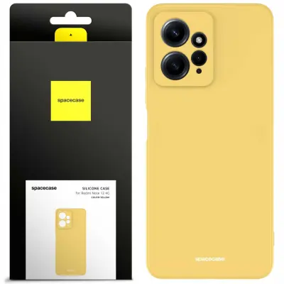 SILIKONSKI OVITEK SPACECASE ZA XIAOMI REDMI NOTE 12 4G RUMEN