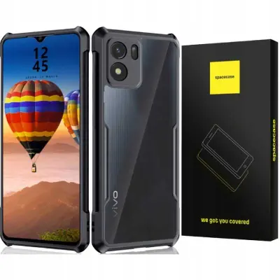 SPACECASE OVITEK ZA VIVO Y01 BEETLE BLACK ZAŠČ