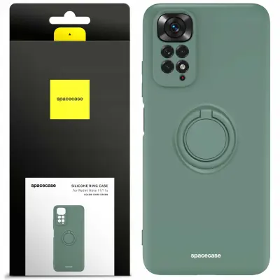 SPACECASE SILIKONSKI OVITEK OBROČ ZA XIAOMI REDMI NOTE 11 11S ZELEN