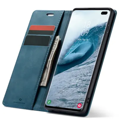 SPACECASE OVITEK DENARNICA ZA SAMSUNG GALAXY S10+ MODRA