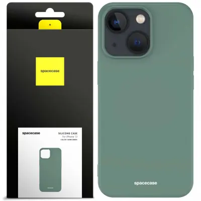 SILIKONSKI OVITEK SPACECASE ZA IPHONE 13 TEMNO ZELEN