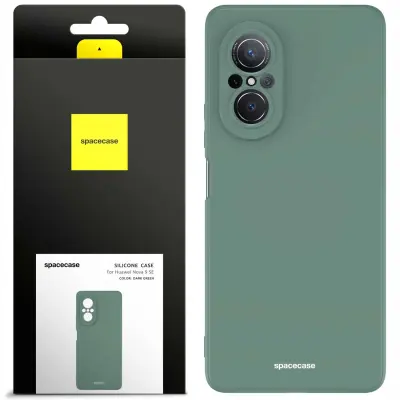 SILIKONSKI OVITEK SPACECASE ZA HUAWEI NOVA 9 SE ZELEN