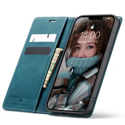 OVITEK SPACECASE WALLET ZA IPHONE 13 MODER Z ŽEPKI