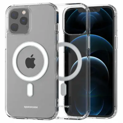 OVITEK SPACECASE CLEAR MAG ZA IPHONE 12 PRO MAX ZA MAGSAFE PROZOREN