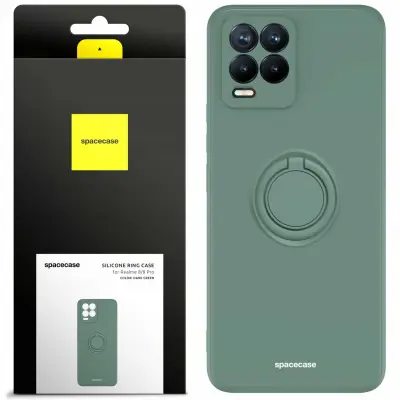 SPACECASE OVITEK SILIKONSKI OBROČ ZA REALME 8 8 PRO ZELENI OVITEK