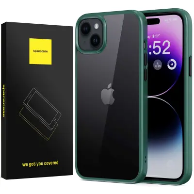 OVITEK SPACECASE OVITEK ZA IPHONE 15 METRO TEMNO ZELEN