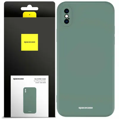 SILIKONSKI OVITEK SPACECASE ZA IPHONE XS MAX TEMNO ZELEN