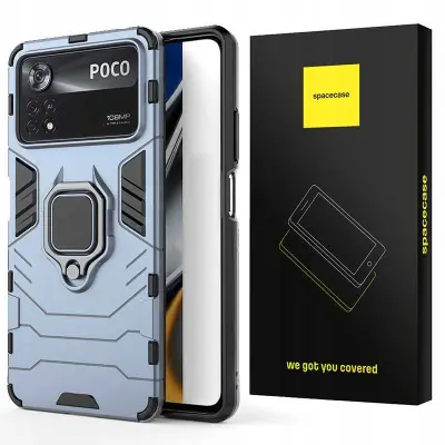 SPACECASE OVITEK POCO X4 PRO 5G COVER BLUE SC X-RING