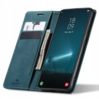 SPACECASE CASE DENARNICA ZA SAMSUNG GALAXY S22 MODRA
