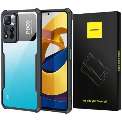 OVITEK SPACECASE ZA POCO M4 PRO 5G ČRN